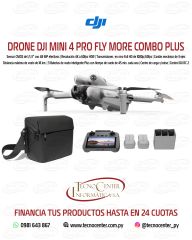 Drone DJI Mini 4 Pro Fly More Combo Plus